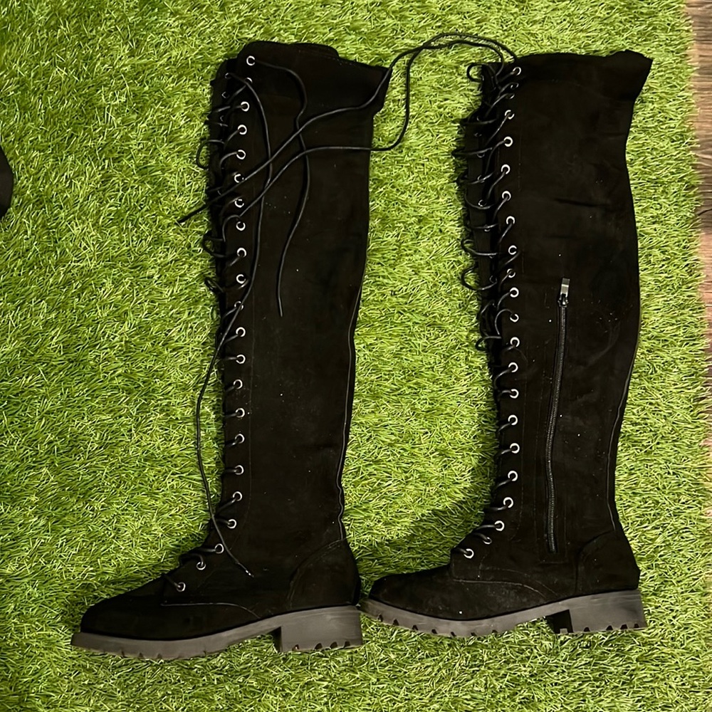 Knee high very light weight boots